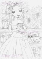Eloise and her Cats
